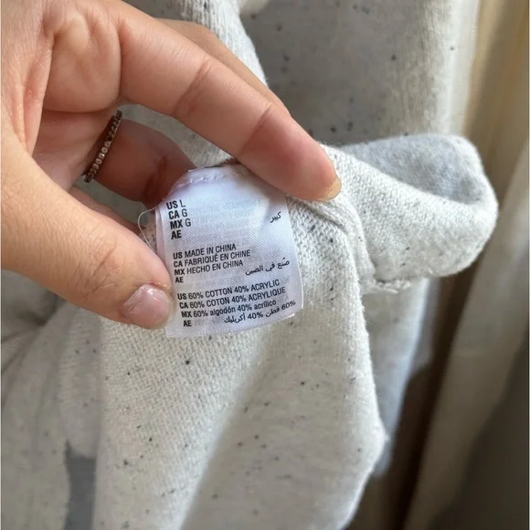 Karen Scott Curved Hem Sweater | Large - Picture 6 of 7